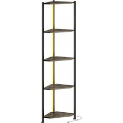 Γωνιακή Βιβλιοθήκη 32x32x147cm 836-699V90RB