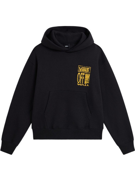 Vans Ανδρικό Φούτερ με Κουκούλα & Τσέπες Μαύρο VN000WTNBLK
