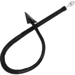 Ohmama Fetish Metal Πρωκτική Σφήνα Tail Plug 100cm Μαύρη D-231301