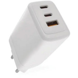 Emos V05G65 Φορτιστής χωρίς Καλώδιο με Θύρα USB-A & 2 Θύρες USB-C 65W Power Delivery