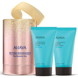 Ahava Dead Sea Water Sea Kissed Hand Cream 40ml + Body Lotion 40ml
