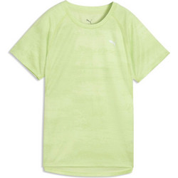 Puma Run Velocity Tee Γυναικείο Αθλητικό T-Shirt Lime 528411-38