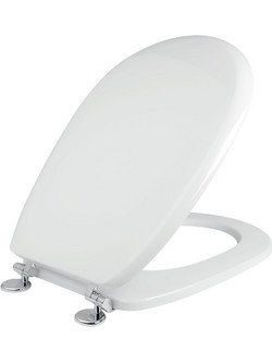 Elvit 0093 Καπάκι Λεκάνης Οβάλ Πλαστικό Λευκό 49x35cm 0093-ELVIT
