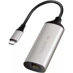 LogiLink UA0456 Ενσύρματος Ethernet USB-C Αντάπτορας Δικτύου 5Gbps