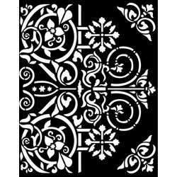 Stamperia Στένσιλ Σχέδια Magic Forest Door Ornaments 20x25cm KSTD1300
