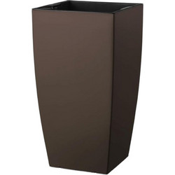 Plastona Tetra Κασπώ Δαπέδου Πλαστικό Καφέ 36x36x66cm 10.07.0603