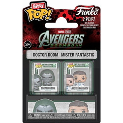 Funko Bitty Pop! Marvel Avengers Doomsday 2-Pack Doctor Doom & Mister Fantastic