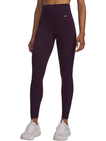 Under Armour Γυναικείο Κολάν 7/8 Ψηλόμεσο Μπορντό 6013784-784