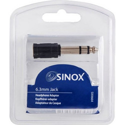 Sinox SXA664 Αντάπτορας Ήχου 6.35mm Male to 3.5mm Female