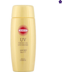 Kose Suncut Perfect UV Αντηλιακό Gel Προσώπου Αντιγηραντικό SPF50+ 80gr