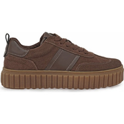 Seven Γυναικεία Sneakers Flatforms Σοκολατί X101A7792-66W