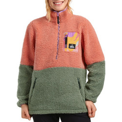 Horsefeathers Γυναικείο Φούτερ Fleece με Τσέπες Πορτοκαλί Χακί TW033G