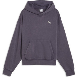 Puma Sweater with Hoodie SPC Boxy Washed Graphic TR Ανδρικό Αθλητικό Φούτερ με Κουκούλα Ανθρακί 638738-35