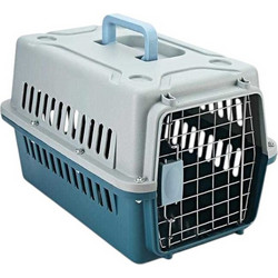 Tradesor Κλουβί Μεταφοράς Σκύλου 48x32x30cm Μπλε 574089
