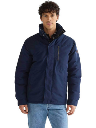 Wrangler Ανδρικό Μπουφάν Χειμωνιάτικο Puffer Μπλε 112387070