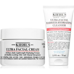 Kiehl's Ultra Facial Cream 28ml + Barrier-Hydrating Cleanser 75ml