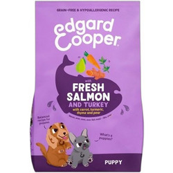 Edgard & Cooper Puppy Grain Free & Hypoallergenic with Salmon & Turkey 12kg