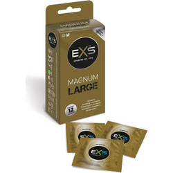 EXS Magnum Large Προφυλακτικά με Λιπαντικό 12τμχ