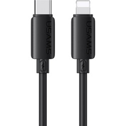 Usams SJ788 USB-C to Lightning Cable 30W 1m Black SJ788USB01