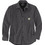 Carhartt Ανδρικό Πουκάμισο Βαμβακερό Μακρυμάνικο Κανονική Γραμμή Overshirt Ανθρακί 105419-029