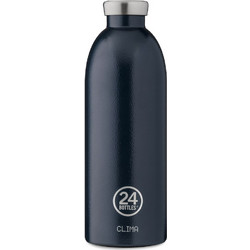24 Bottles Clima Bottle Rustic Deep Blue 850ml