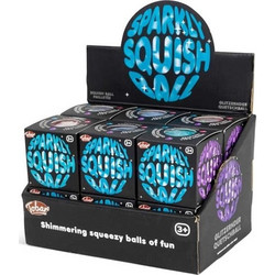 Tobar Scrunchems Sparkly Squish Μπαλάκι Αντιστρές Διάφορα Χρώματα