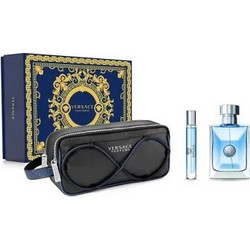 Versace Pour Homme Eau de Toilette 100ml + 10ml + Black Cosmetic Bag