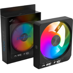 FSP/Fortron Zenfan 120 Case Fan 120mm ARGB με Σύνδεση 3-Pin 4-Pin PWM Black