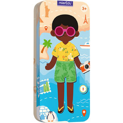 mierEdu Magnetic Travel Box World Travellers