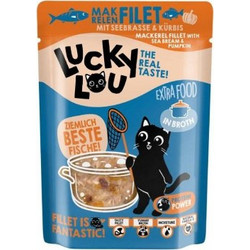Lucky Lou ExtraFood Fillet with Mackerel & Sea Bream in Broth 70gr 130062579