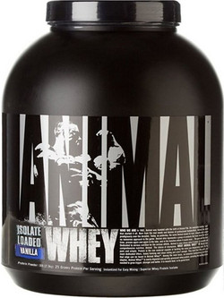 Universal Nutrition Animal Whey Isolate Loaded Caramel Latte Πρωτεΐνη Ορού Γάλακτος Γράμμωσης 2.3kg