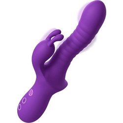 Pipedream Fantasy For Her Wave Δονητής Rabbit 30.3cm Μωβ
