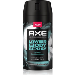 AXE Coconut & Sandalwood Ανδρικό Αποσμητικό Ευαίσθητης Περιοχής Spray Χωρίς Αλουμίνιο 100ml