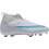 Nike Jr. Mercurial Superfly 11 Academy MG IO1493-102 Παιδικά Ποδοσφαιρικά Παπούτσια με Τάπες και Καλτσάκι Λευκά Γαλάζια