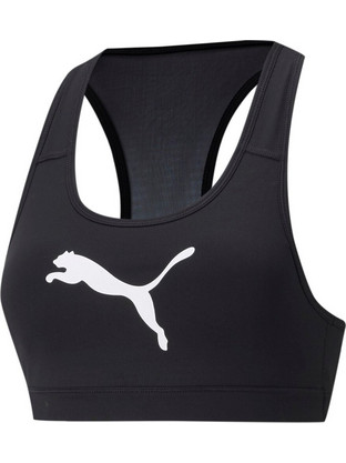 Puma Impact 4Keeps Αθλητικό Μπουστάκι με Μέτρια Στήριξη Μαύρο 520306-16