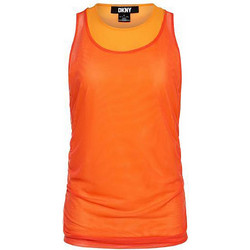 DKNY Γυναικείο Καλοκαιρινό Top Πορτοκαλί P3BH7RJA