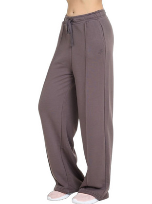 Target Loose Open Hem French Terry Basics Γυναικείο Παντελόνι Φόρμας Μωβ