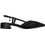 Xti Γόβες Slingback με Χοντρό Χαμηλό Τακούνι Μαύρες 145029