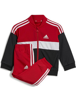 Adidas Βρεφικό Σετ Φόρμας Χειμωνιάτικο Κόκκινο Μαύρο IJ8723
