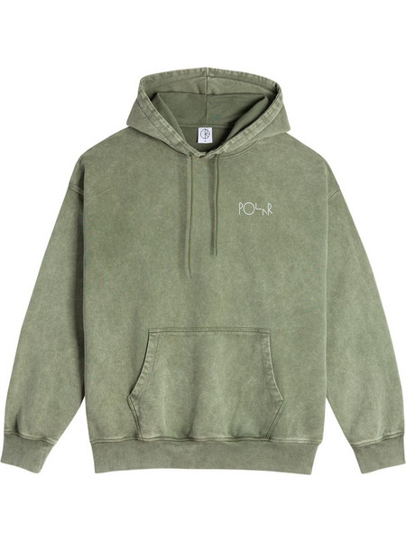 Polar Skate Co. Ανδρικό Φούτερ με Κουκούλα & Τσέπες Χακί PSC-F26-4