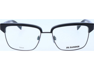 Jil Sander J2011 A Ανδρικός Σκελετός Γυαλιών Οράσεως Κοκάλινος Μαύρος
