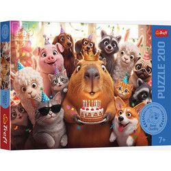 Παιδικό Puzzle Trefl Party Capybara 200 Κομμάτια