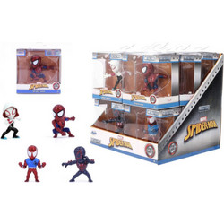 Jada Marvel Spider-man Wave4 Σετ Φιγούρες Δράσης για 3+ Ετών 6cm 12τμχ