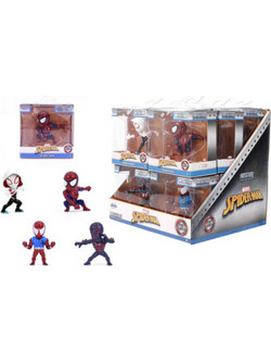 Jada Marvel Spider-man Wave4 Σετ Φιγούρες Δράσης για 3+ Ετών 6cm 12τμχ