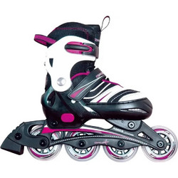 Muuwmi Inline Αυξομειούμενα Rollers Παιδικά Μαύρα
