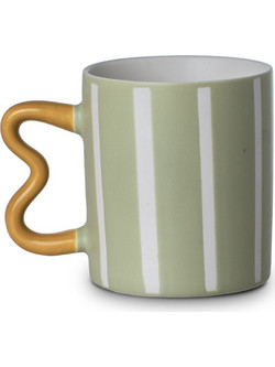 Estia Jazz Κούπα Κεραμική Πράσινη 450ml