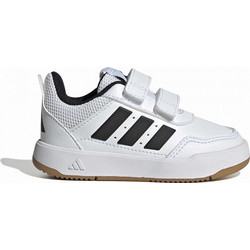 Adidas Tensaur 3.0 Παιδικά Αθλητικά Παπούτσια Λευκά Μαύρα KI3264