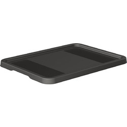 Καπάκι Για Κουτί Αποθήκευσης Keeeper Luisa Γραφίτης 40x30εκ 2500801