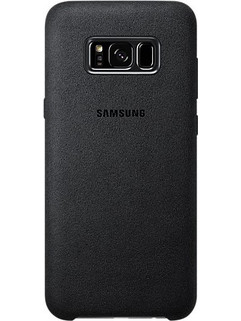 Samsung Alcantara Back Cover Black (Galaxy Note 8)