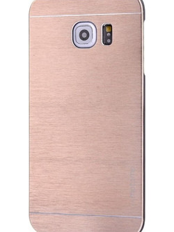 ΘΗΚΗ MOTOMO BRUSHED ALUMINUM GALAXY S6 EDGE ΧΡΥΣΟ OEM